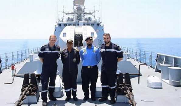 India Participating In Maiden Trilateral Maritime Exercise With France Uae