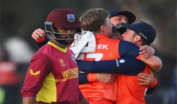 Netherlands Edge West Indies In Super Over Thriller As Zimbabwe Stay ...