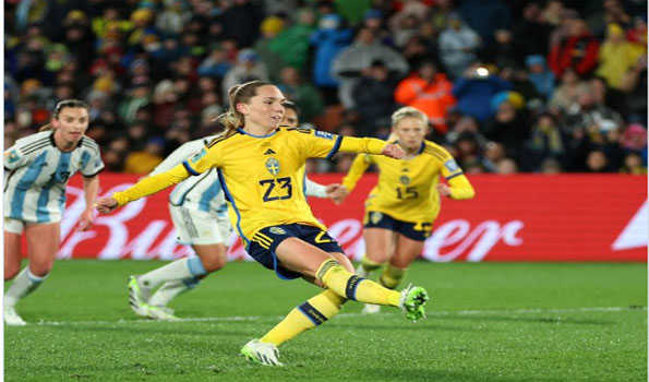 Clinical Sweden top Group G after 2-0 win over Argentina