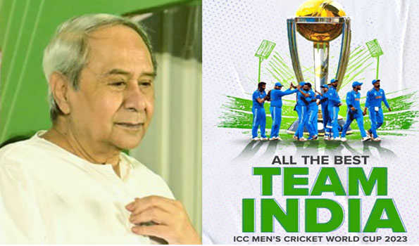 Naveen extends best wishes to the Indian cricket team