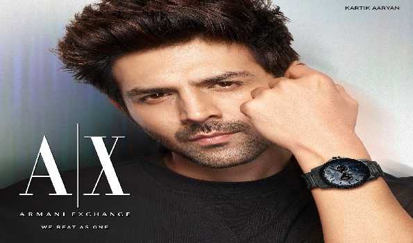 Armani Exchange launches SS'23 collection with Kartik Aaryan