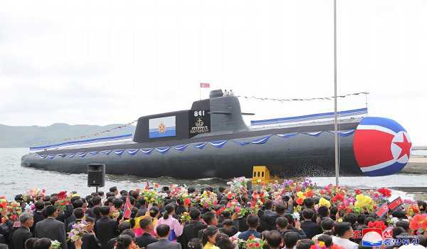 DPRK launches 1st tactical nuclear attack submarine