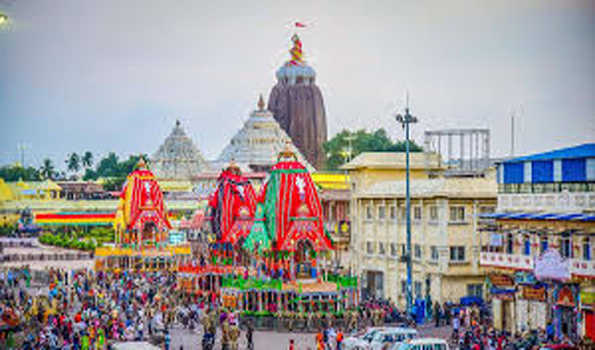 अहमदाबाद के जगन्नाथ मंदिर में दस मई को रथों की विशेष पूजा