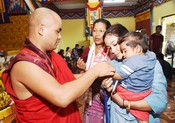 GUWAHATI, MAY 12 (UNI):- Devotees offering prayers to Lord Buddha at a Buddhist temple on the occasion of Buddha Purnima, in Guwahati on Monday. UNI PHOTO-50U GUWAHATI, MAY 12 (UNI):- Devotees offering prayers to Lord Buddha at a Buddhist temple on the occasion of Buddha Purnima, in Guwahati on Monday. UNI PHOTO-50U